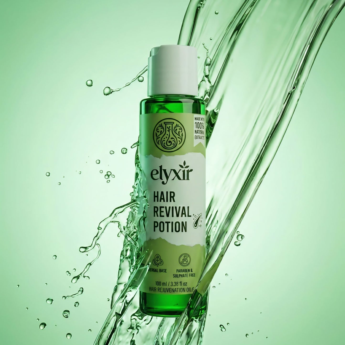 ELYXIR - HAIR REVIVAL POTION | ORGANIC HAIR OIL