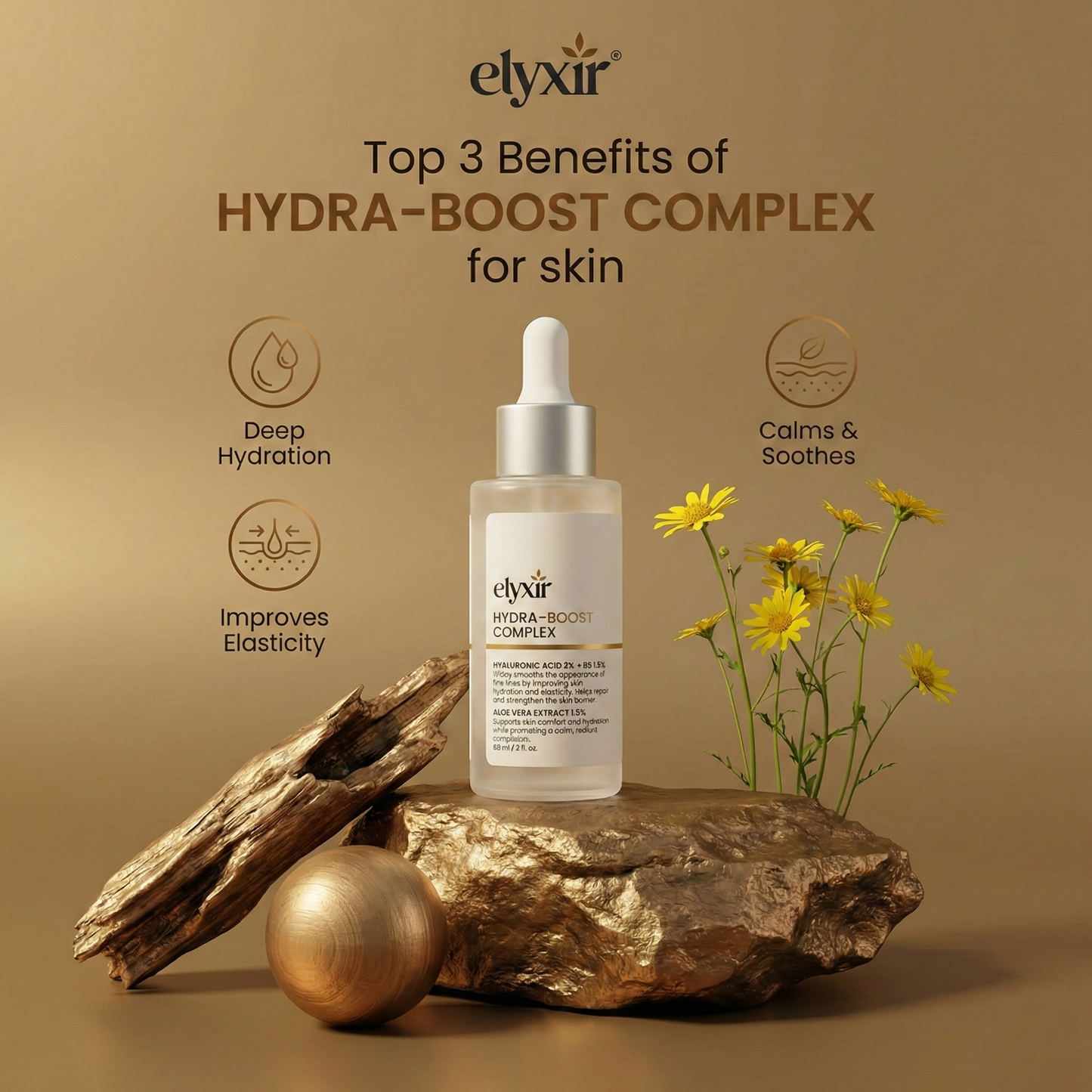 HYDRA-BOOST COMPLEX | Hyaluronic Acid Serum 60 ml