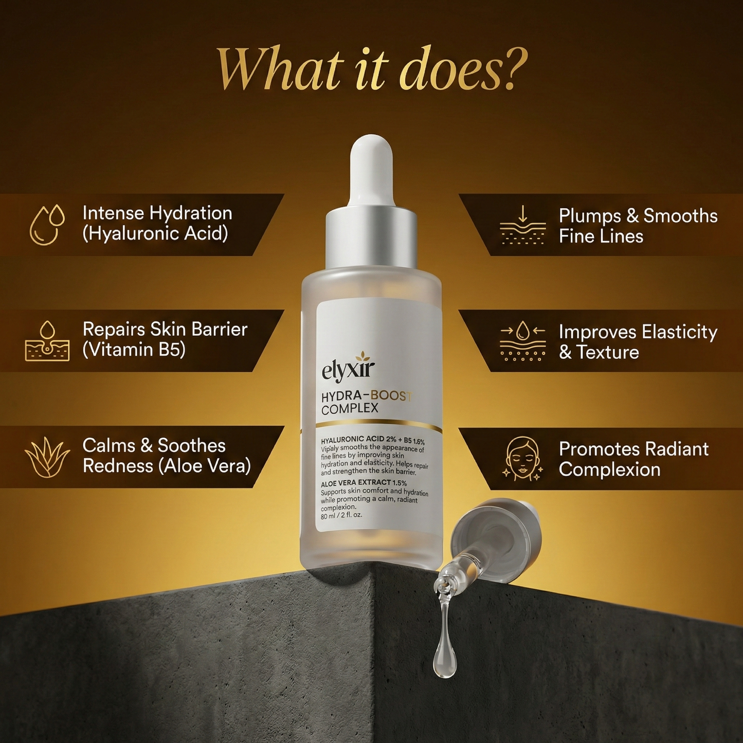 HYDRA-BOOST COMPLEX | Hyaluronic Acid Serum 60 ml