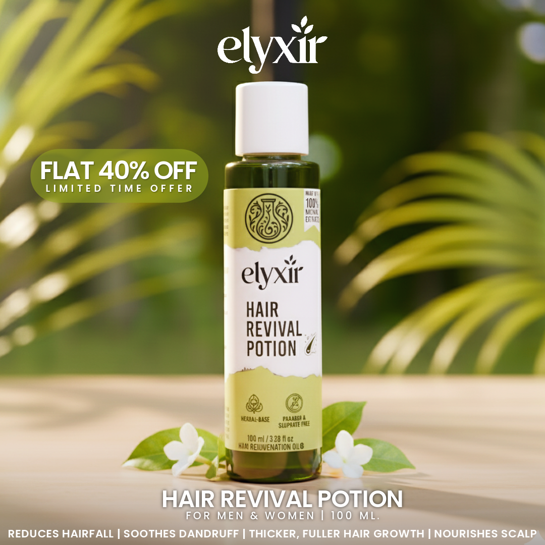 ELYXIR - HAIR REVIVAL POTION | ORGANIC HAIR OIL