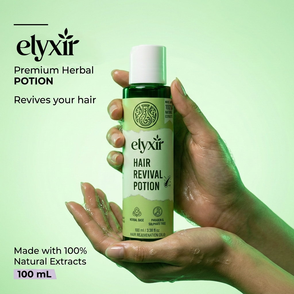ELYXIR - HAIR REVIVAL POTION | ORGANIC HAIR OIL